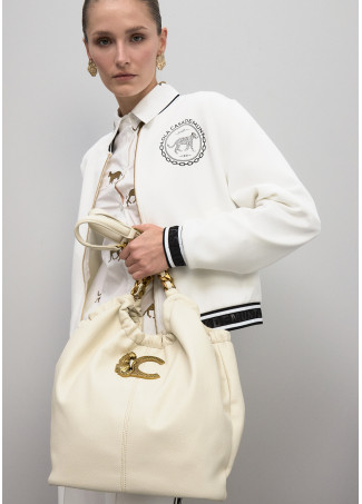 LC Animal Shopper with Chain Detail