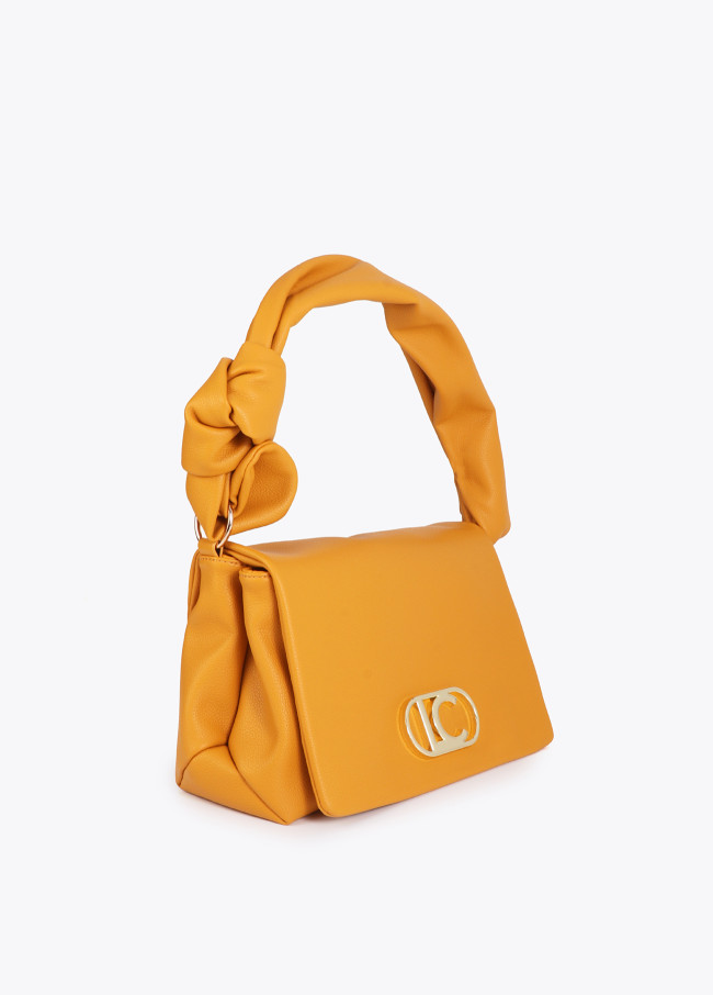 Knotted Handle Crossbody Bag