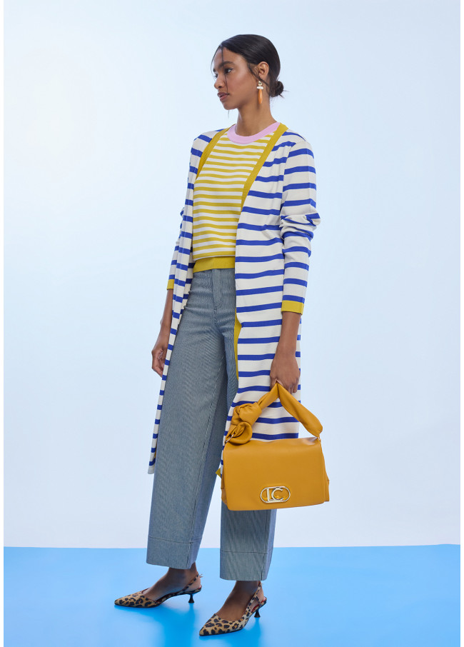 Knotted Handle Crossbody Bag