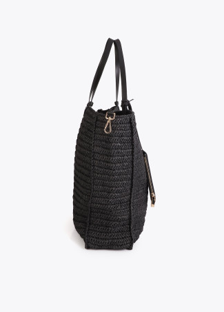 Summer Club Unstructured Raffia Bag