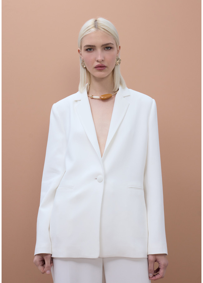 Blazer Droite Ajustée