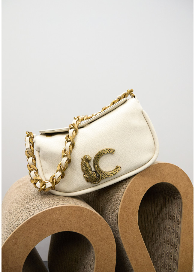 Tasche mit Tierdetail und Kette