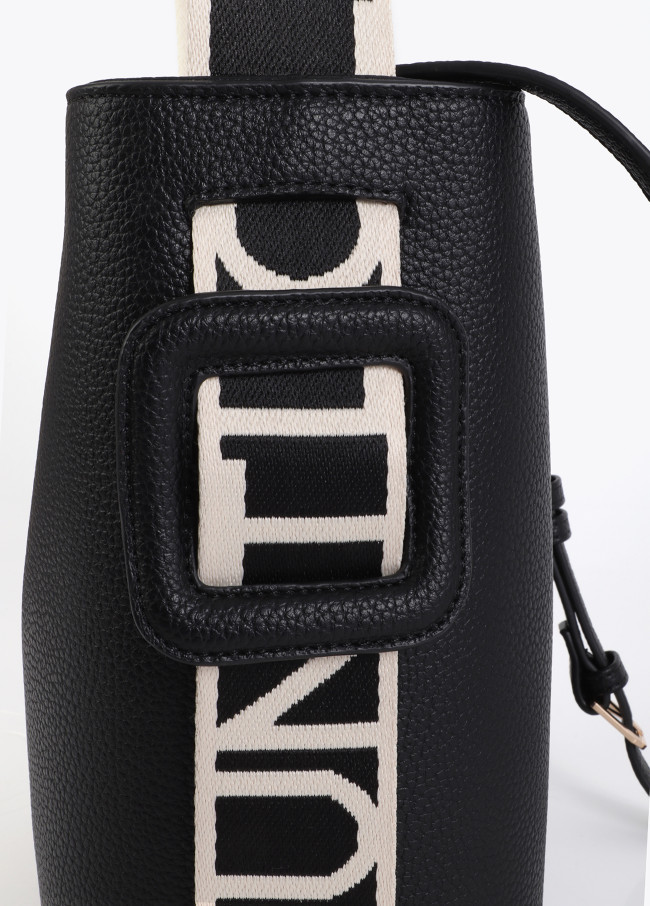 Shopper with Contrast Nylon Handle