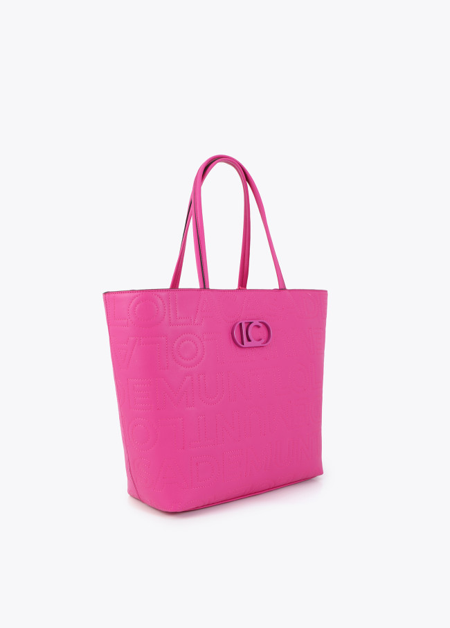 Shopper Destrutturato con Monogrammi