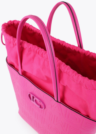 Shopper mit Monogramm-Naht