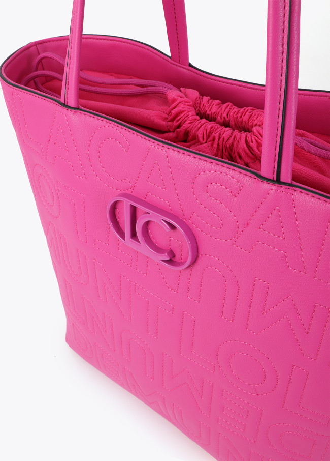 Shopper Destrutturato con Monogrammi