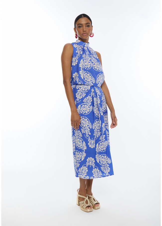 Jupe Portefeuille Paisley