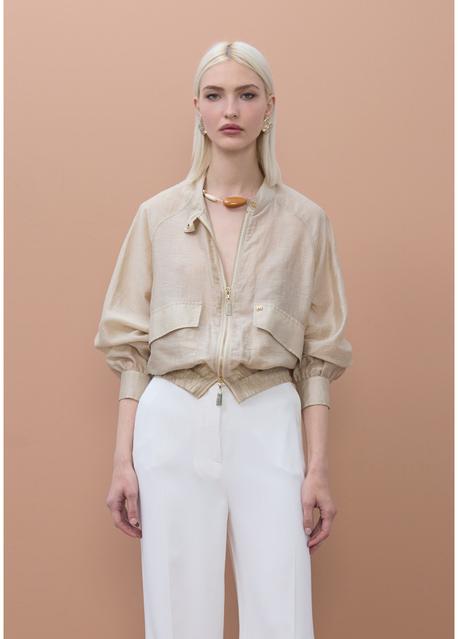 Chaqueta tipo bomber