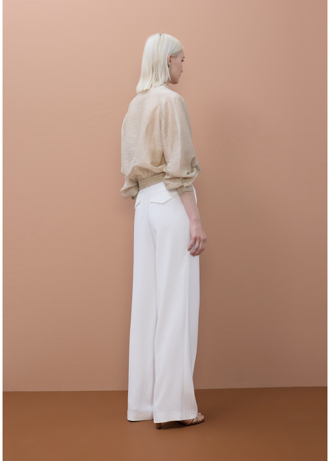 Bomber Jacket with Raglan Sleeves and Pockets