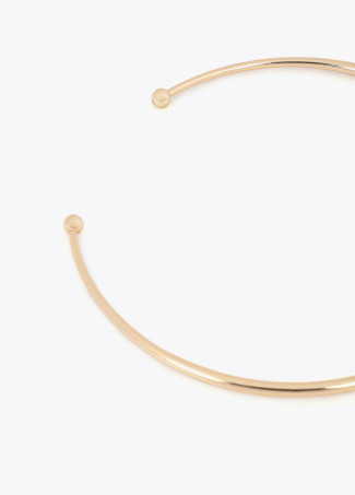 Unendlichkeit Herz Choker mit Gehämmertem Finish