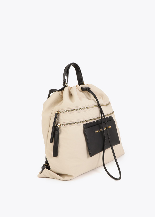 Mochila combinada nylon
