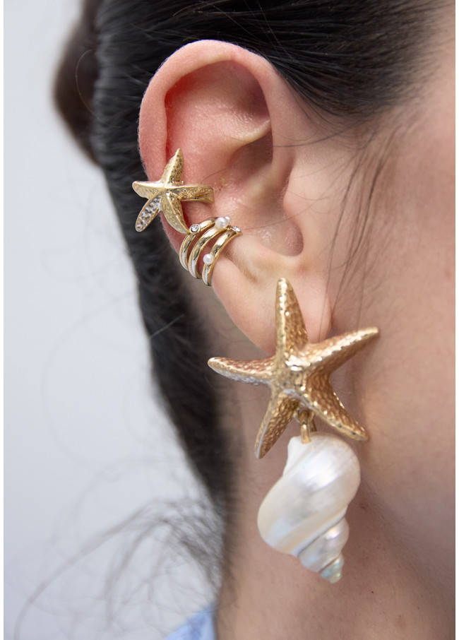 Ear cuff étoile de mer