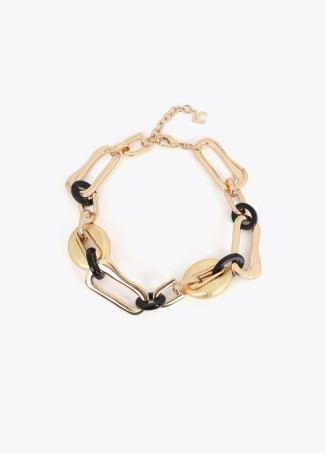 Collier court chaîne combinée