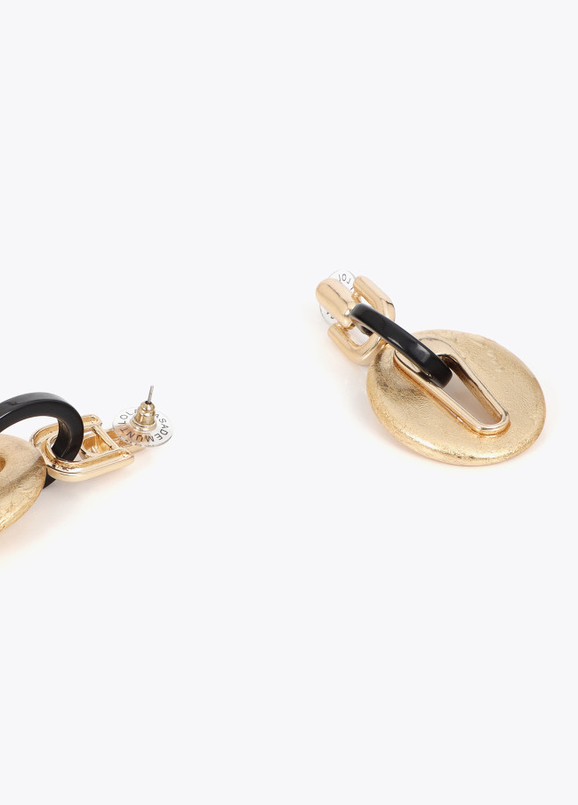 Boucles d'oreilles maillons chaîne