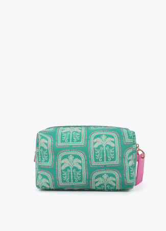 Necesser de Nylon com Estampa Multicolorida