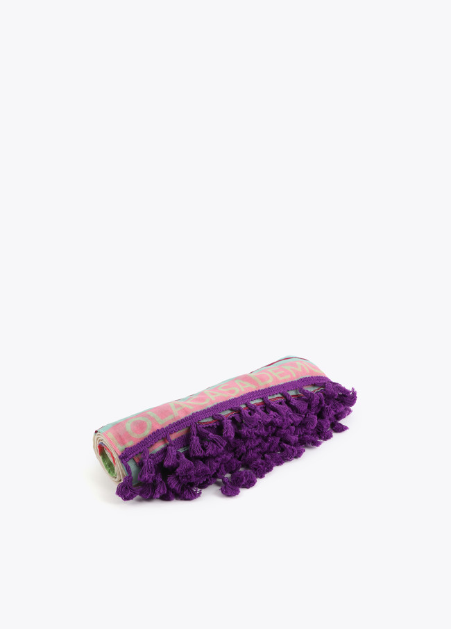 Pare della linea tropicale con frange