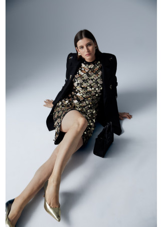 Abito Lungo di Paillettes