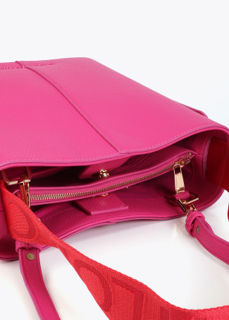 Shopper with Nylon Handle Contrast