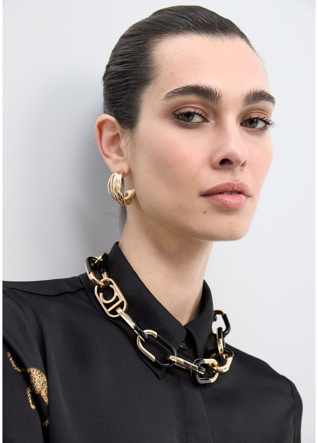 Boucles d'Oreilles Multi Anneaux