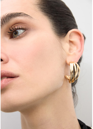 Boucles d'Oreilles Multi Anneaux