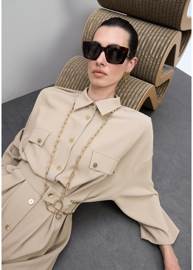 Collar multiposición corazón infinito