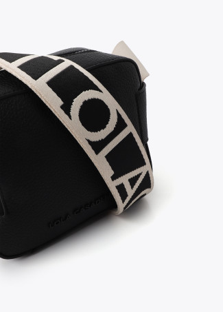 Contrast Nylon Strap Crossbody