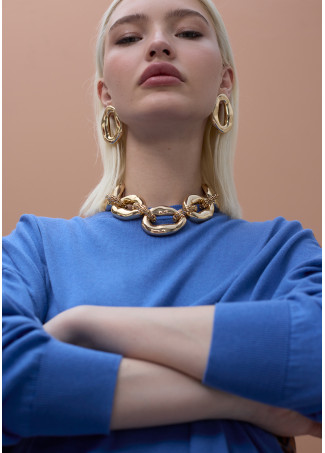 Maglione schiena stampata