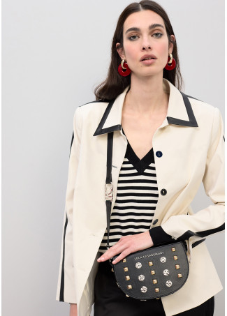 Pantalon droit taille élastique