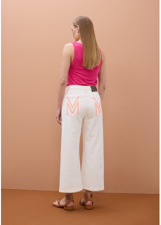 Top a spalline scollo rotondo