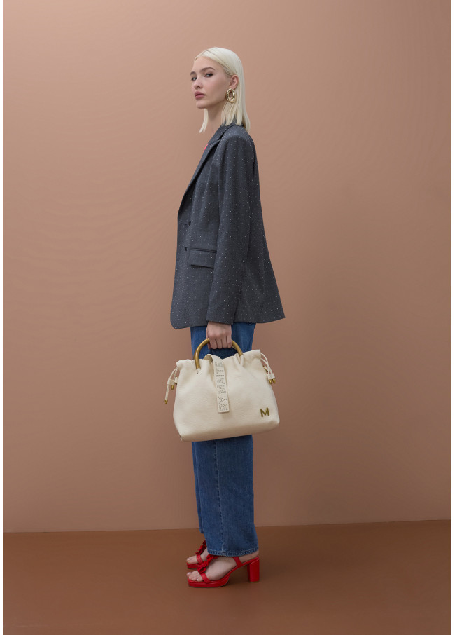 Blazer croisé avec strass