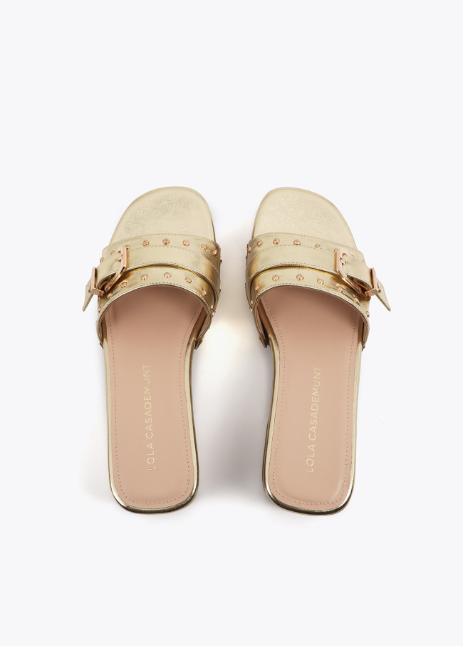 Sabot avec Détails Métalliques