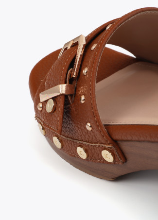 Metallic Detail Clog