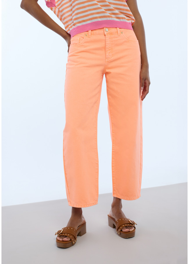 Pantalón carrot fluor