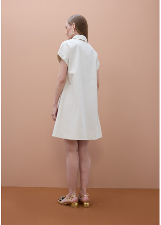 Short Sleeve Shirt Dress