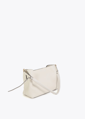 Bandoulière Effet Cuir Poignée Tressée