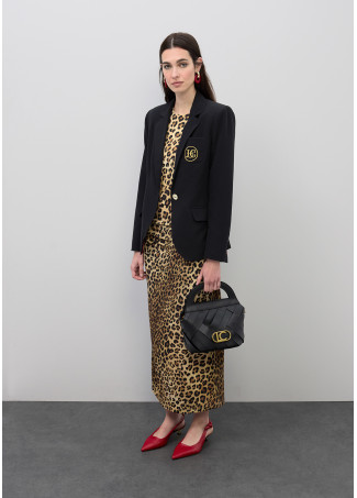 Blazer ajusté avec poches à rabat