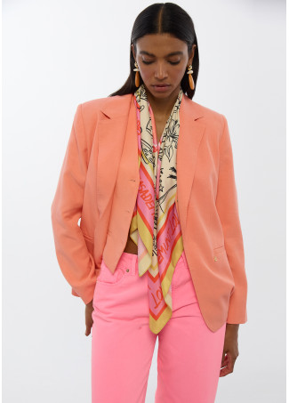 Blazer regular senza bottoni