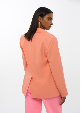 Regular blazer without buttons