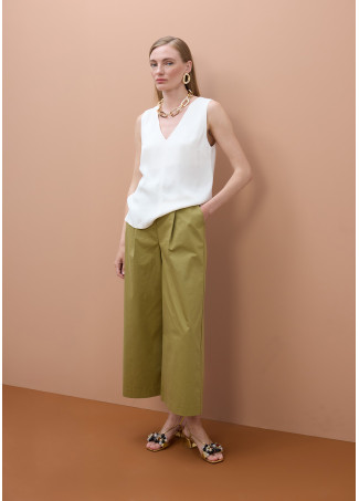 Pantaloni plissettati