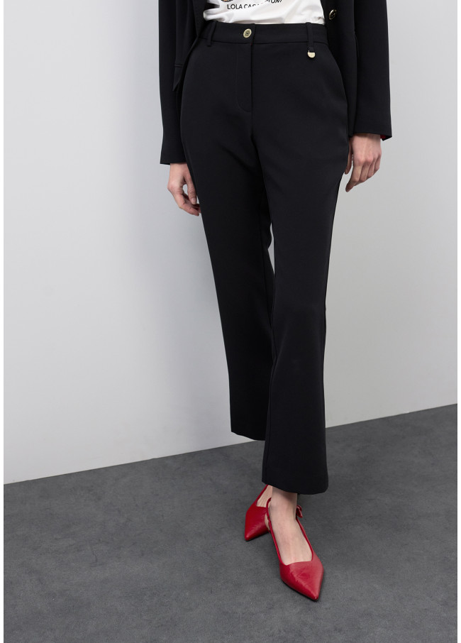 Pantalon Évasé Cropped