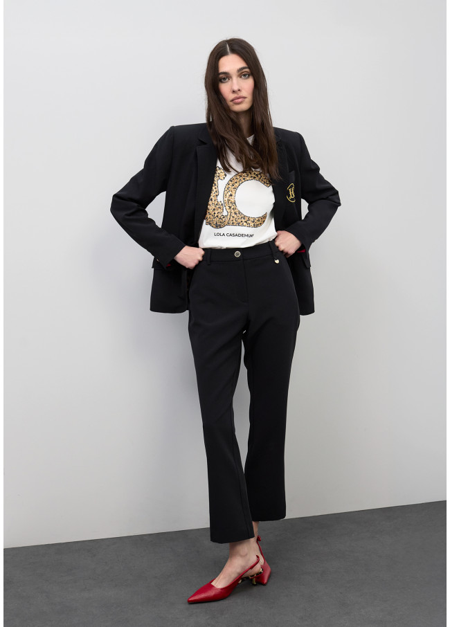 Pantaloni Svasati Cropped