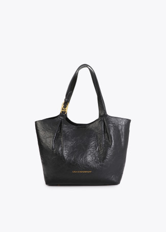 Shopper Plissé avec Anse Logo