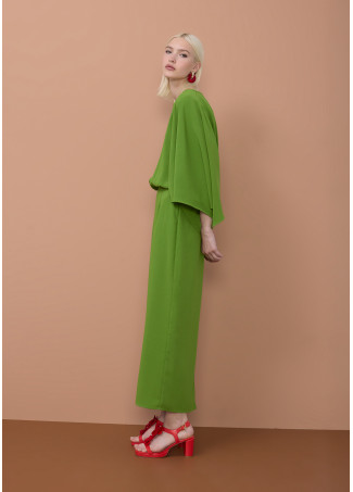 Asymmetric Sleeve Dress