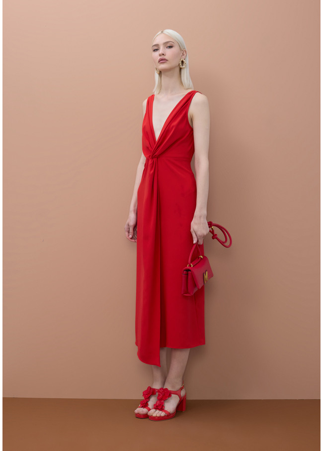 Robe à encolure en V