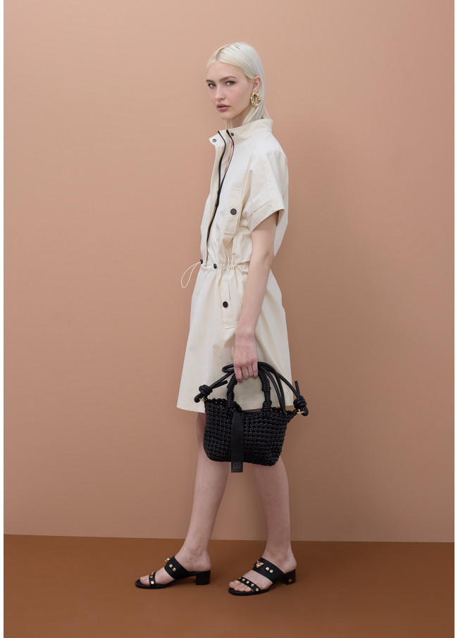 Robe droite années 80