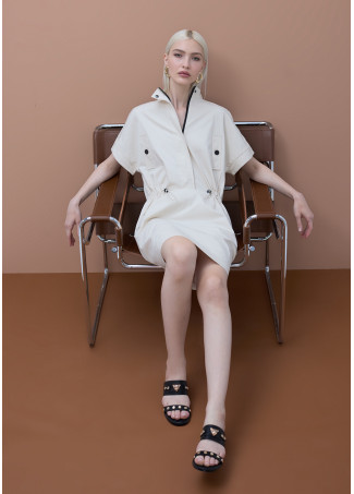 Robe droite années 80