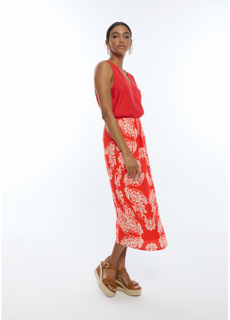 Jupe portefeuille Paisley