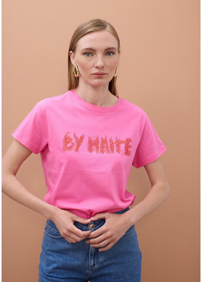 T-shirt By Maite avec Strass