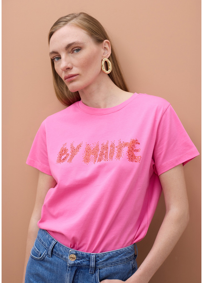 T-shirt By Maite avec Strass