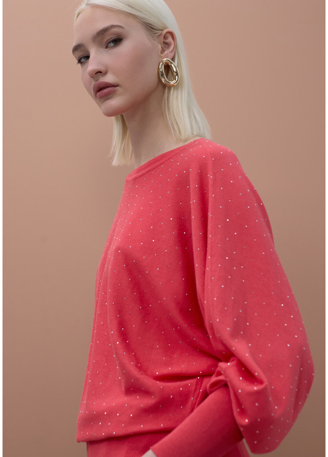 Pull Chauve-Souris avec Strass